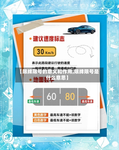 【限牌限号的意义和作用,限牌限号是什么意思】