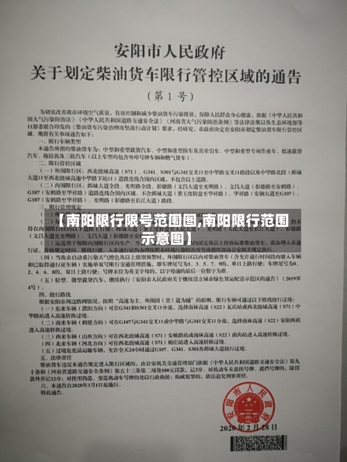 【南阳限行限号范围图,南阳限行范围示意图】