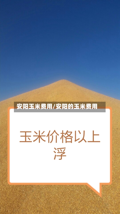 安阳玉米费用/安阳的玉米费用-第3张图片