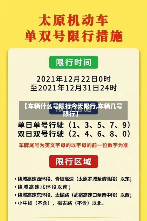 【车辆什么号限行今天限行,车辆几号限行】