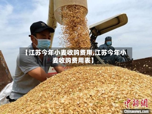 【江苏今年小麦收购费用,江苏今年小麦收购费用表】-第3张图片