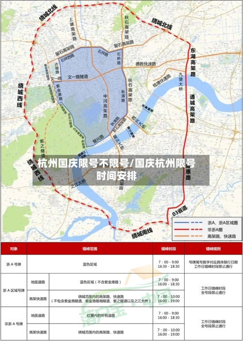 杭州国庆限号不限号/国庆杭州限号时间安排-第3张图片