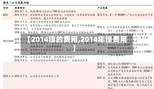 【2014镍的费用,2014年镍费用】-第2张图片