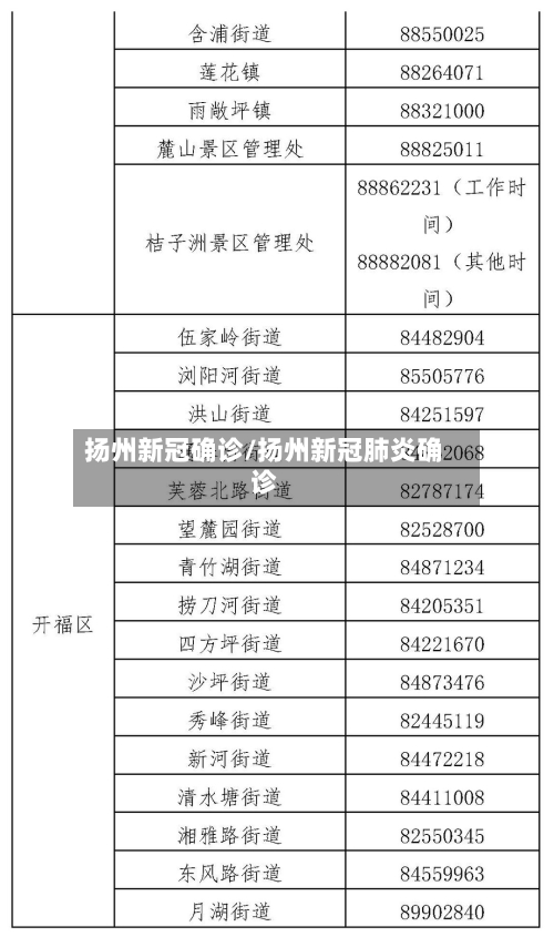 扬州新冠确诊/扬州新冠肺炎确诊-第3张图片