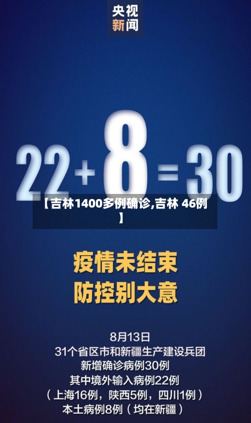 【吉林1400多例确诊,吉林 46例】-第3张图片