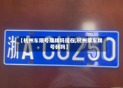 【杭州车限号限牌吗现在,杭州限车牌号码吗】
