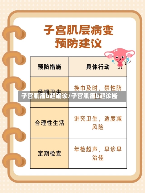 子宫肌瘤b超确诊/子宫肌瘤b超诊断