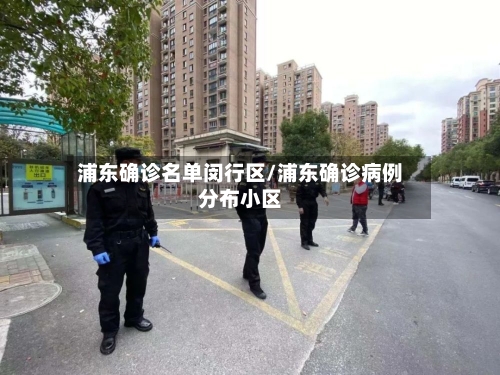 浦东确诊名单闵行区/浦东确诊病例分布小区-第2张图片