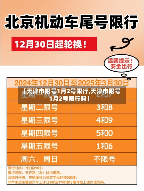 【天津市限号1月2号限行,天津市限号1月2号限行吗】-第2张图片