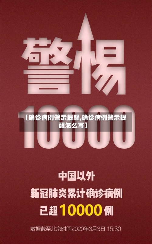 【确诊病例警示提醒,确诊病例警示提醒怎么写】