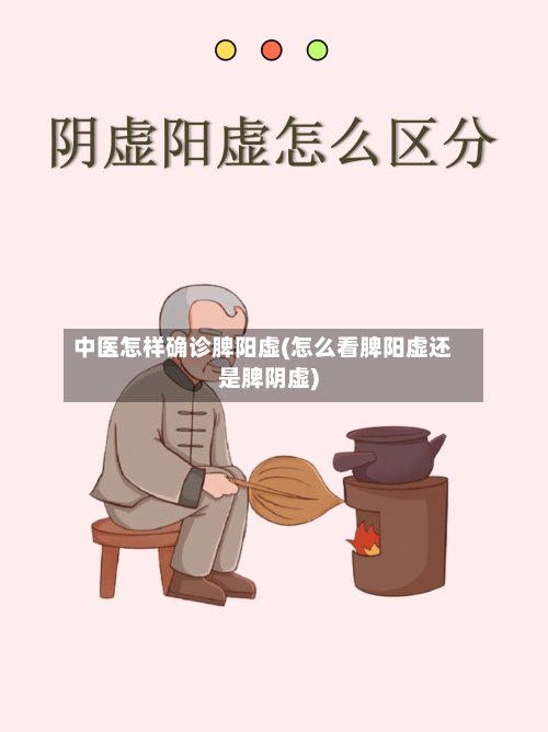 中医怎样确诊脾阳虚(怎么看脾阳虚还是脾阴虚)