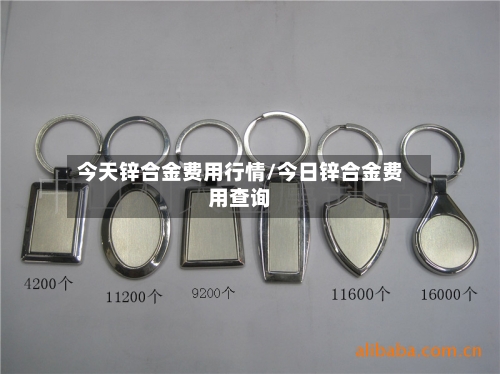 今天锌合金费用行情/今日锌合金费用查询
