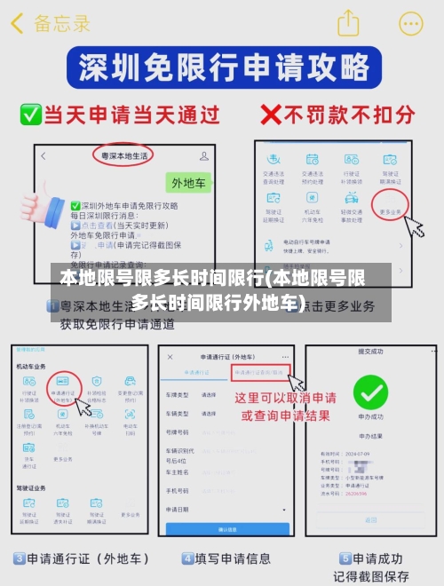 本地限号限多长时间限行(本地限号限多长时间限行外地车)