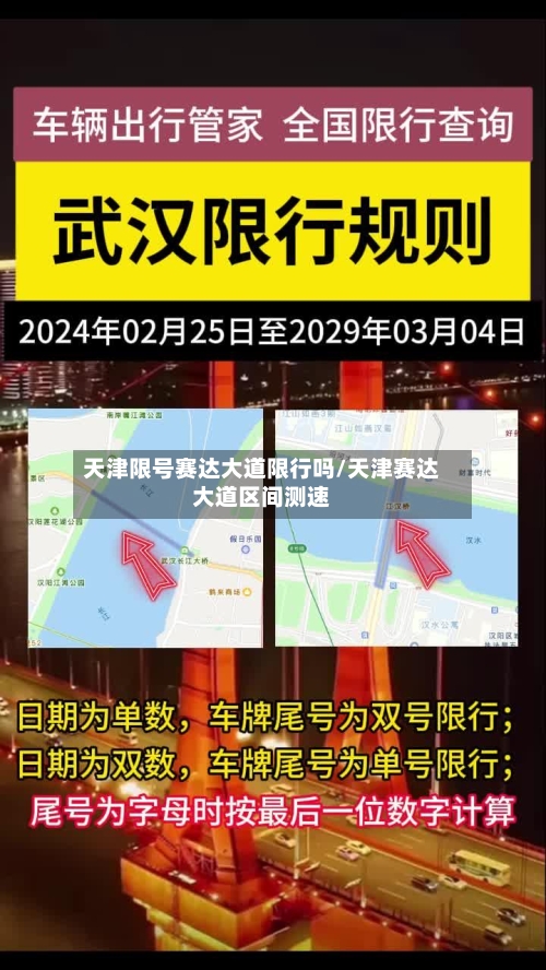 天津限号赛达大道限行吗/天津赛达大道区间测速