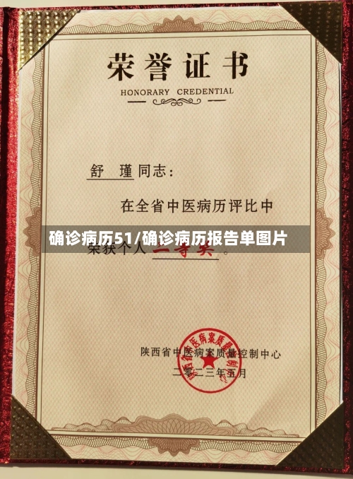 确诊病历51/确诊病历报告单图片-第2张图片