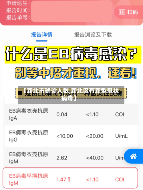 【新北市确诊人数,新北区有新型冠状病毒】