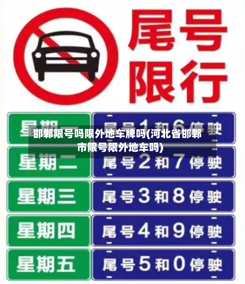 邯郸限号吗限外地车牌吗(河北省邯郸市限号限外地车吗)