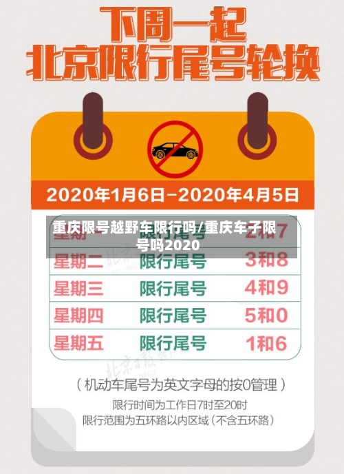 重庆限号越野车限行吗/重庆车子限号吗2020-第2张图片
