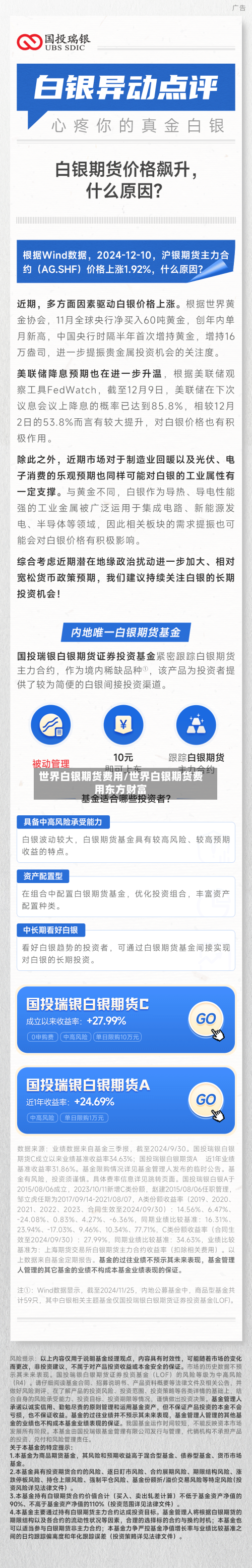 世界白银期货费用/世界白银期货费用东方财富