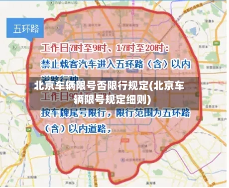 北京车辆限号否限行规定(北京车辆限号规定细则)-第3张图片