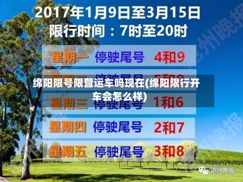 绵阳限号限营运车吗现在(绵阳限行开车会怎么样)-第3张图片