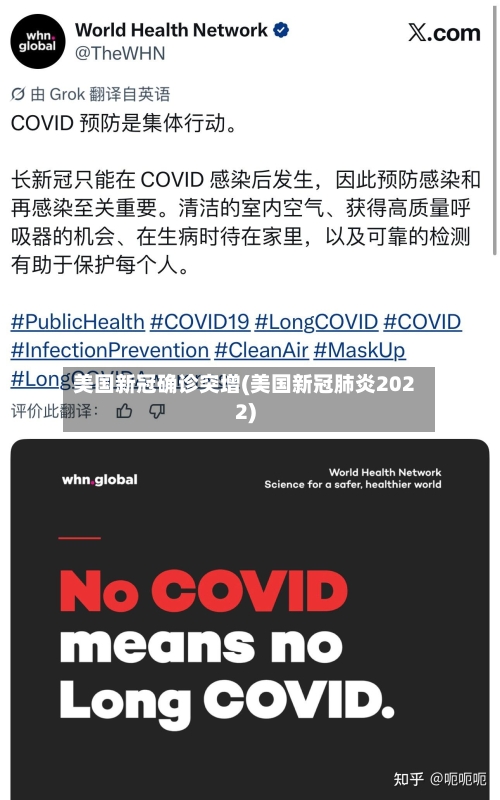 美国新冠确诊突增(美国新冠肺炎2022)-第2张图片
