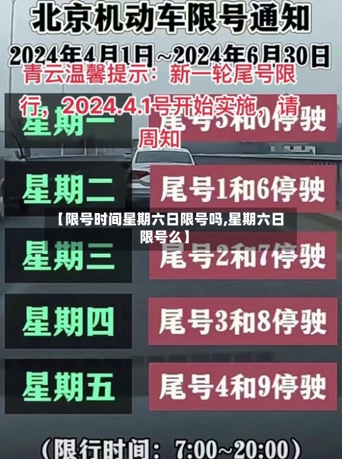 【限号时间星期六日限号吗,星期六日限号么】-第2张图片