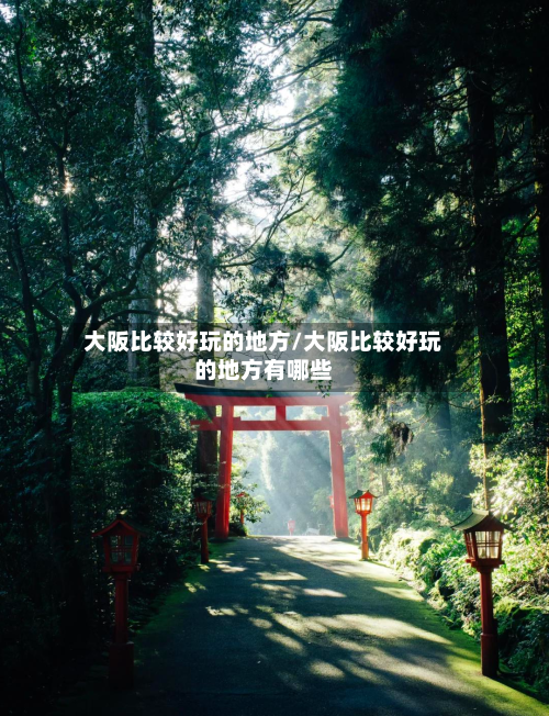 大阪比较好玩的地方/大阪比较好玩的地方有哪些