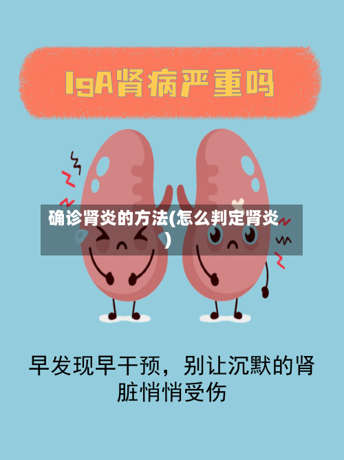 确诊肾炎的方法(怎么判定肾炎)