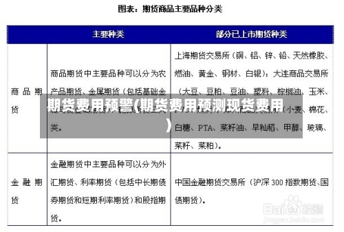 期货费用预警(期货费用预测现货费用)-第3张图片