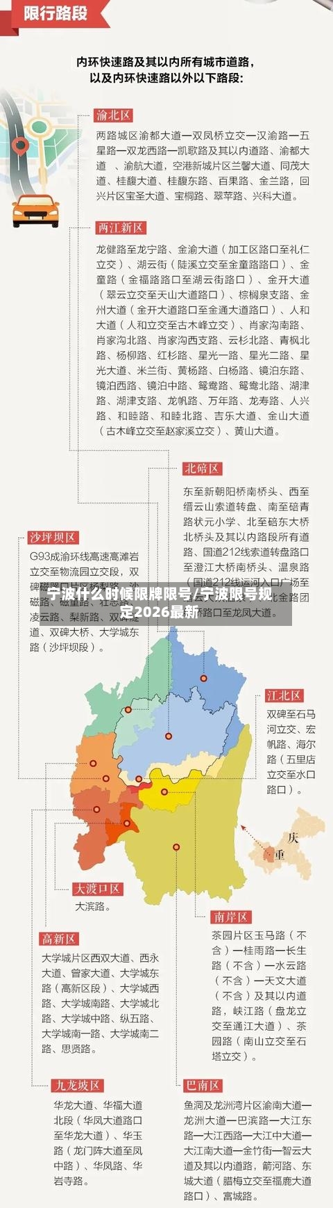 宁波什么时候限牌限号/宁波限号规定2026最新-第3张图片