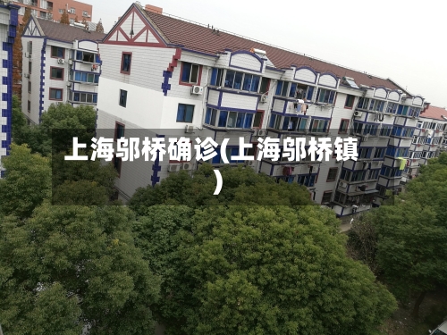 上海邬桥确诊(上海邬桥镇)-第3张图片