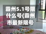 霸州5.1号限什么号(霸州市最新限号查询)-第2张图片