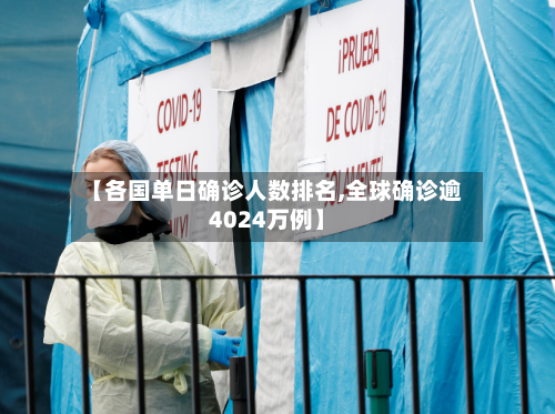 【各国单日确诊人数排名,全球确诊逾4024万例】