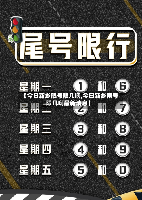 【今日新乡限号限几啊,今日新乡限号限几啊最新消息】