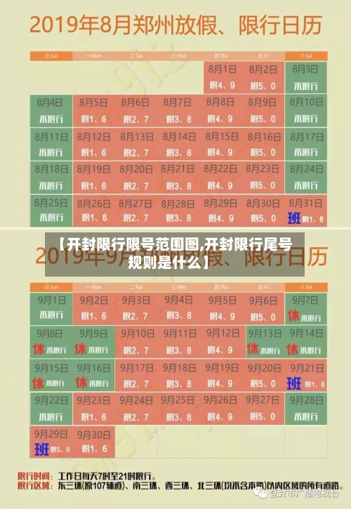 【开封限行限号范围图,开封限行尾号规则是什么】-第3张图片