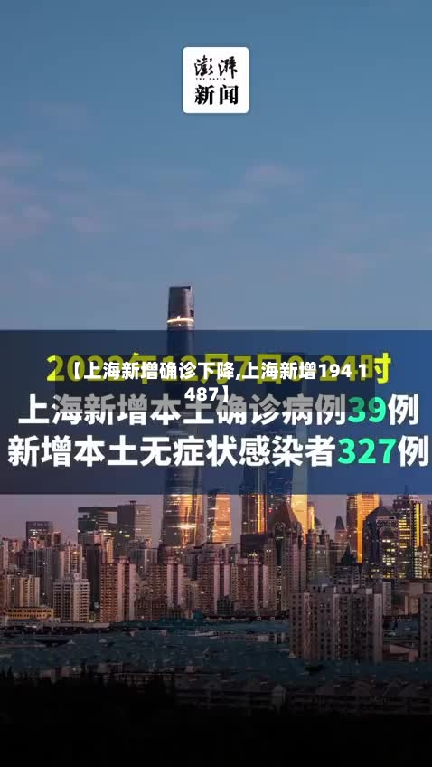 【上海新增确诊下降,上海新增194 1487】-第3张图片