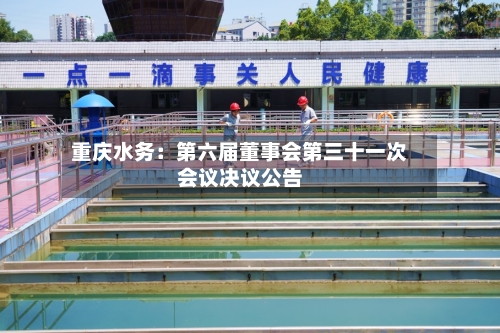 重庆水务：第六届董事会第三十一次会议决议公告-第2张图片