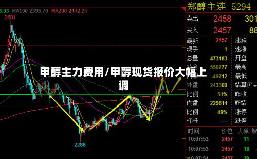 甲醇主力费用/甲醇现货报价大幅上调