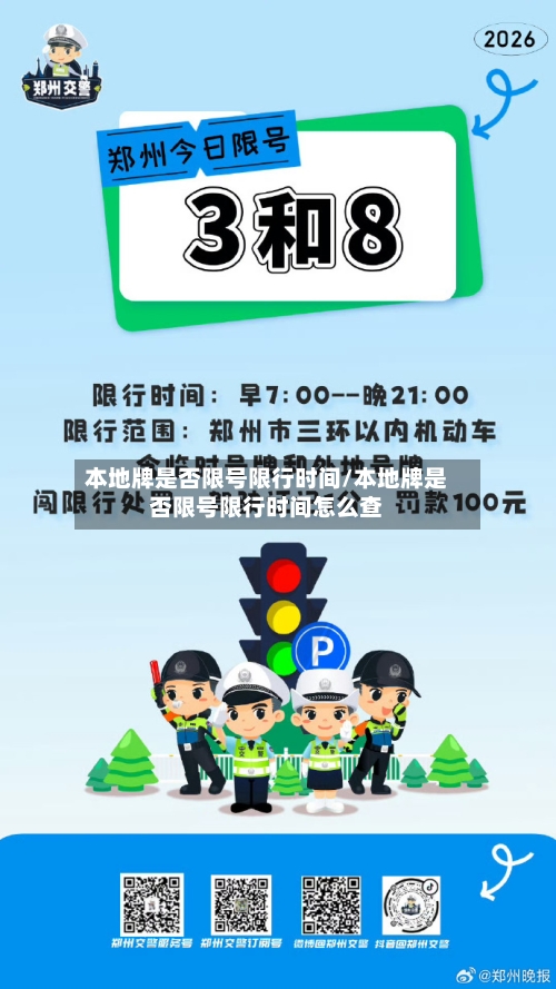 本地牌是否限号限行时间/本地牌是否限号限行时间怎么查