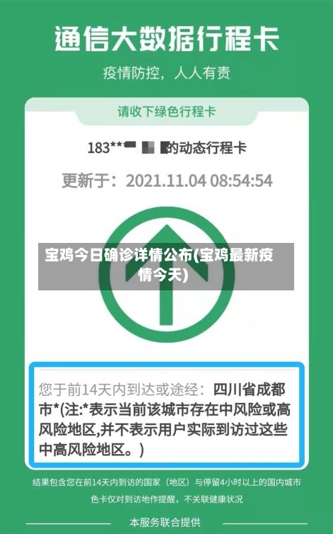 宝鸡今日确诊详情公布(宝鸡最新疫情今天)-第3张图片