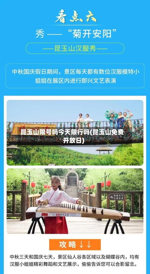昆玉山限号吗今天限行吗(昆玉山免费开放日)