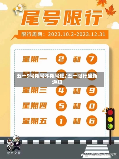 五一9号限号不限号吧/五一限行最新通知