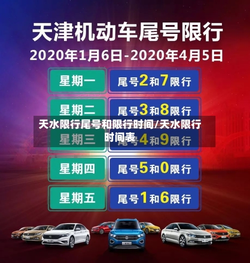 天水限行尾号和限行时间/天水限行时间表-第3张图片