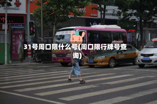 31号周口限什么号(周口限行牌号查询)-第2张图片