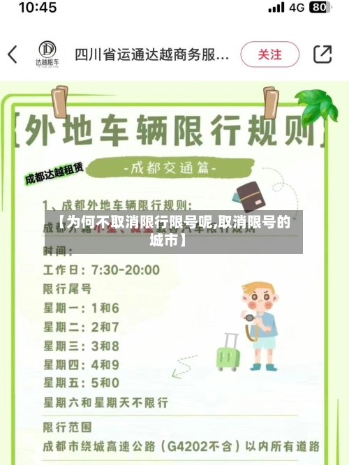 【为何不取消限行限号呢,取消限号的城市】-第2张图片