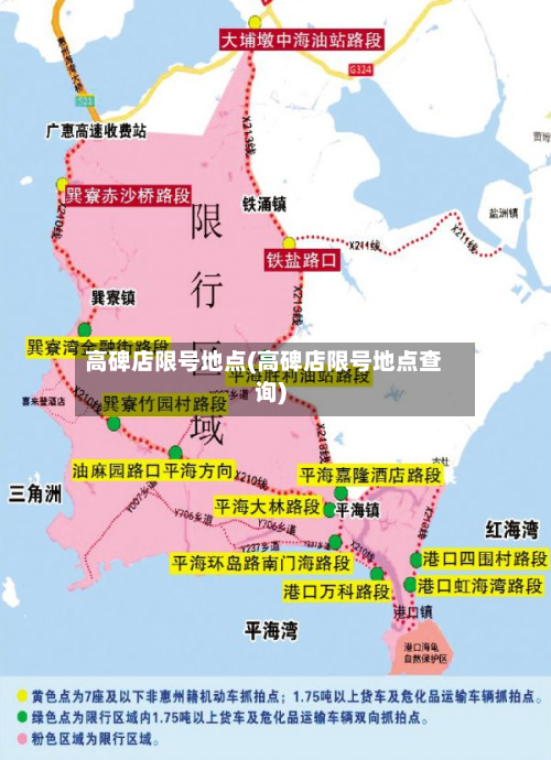 高碑店限号地点(高碑店限号地点查询)-第2张图片