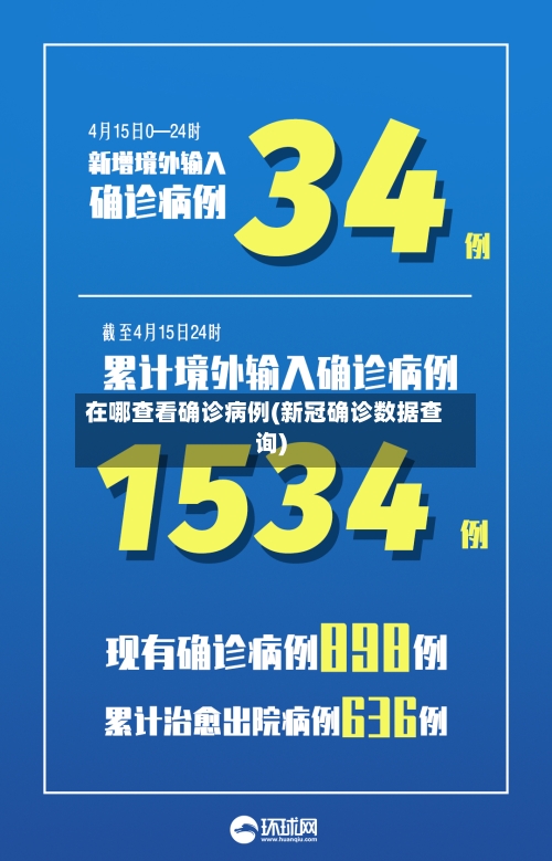 在哪查看确诊病例(新冠确诊数据查询)