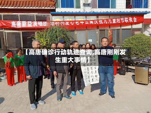 【高唐确诊行动轨迹查询,高唐刚刚发生重大事情】