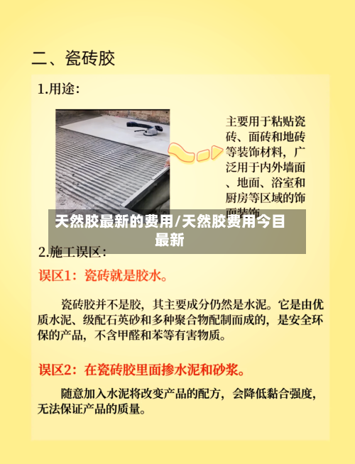 天然胶最新的费用/天然胶费用今目最新